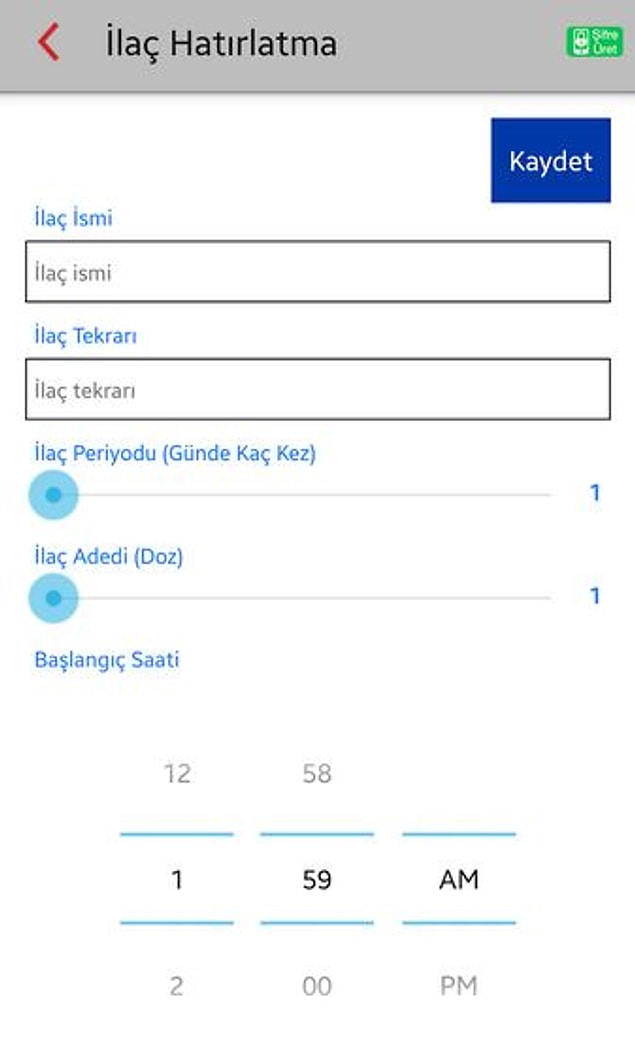 5. İlaçlarınızı almayı unutmazsınız