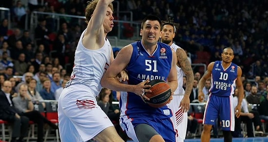 Anadolu Efes Yolu Yarıladı