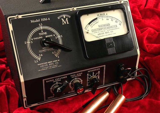 4. Seanslarda ruhsal durumların incelendiği elektrometre