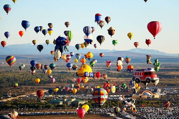 9. Albuquerque Uluslararası Balon Şenliği, ABD