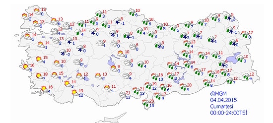Bugün Hava Nasıl Olacak?