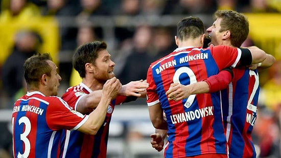 Bayern'den Dortmund'a Tek Kurşun