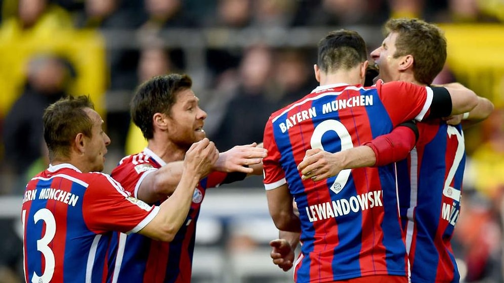 Bayern'den Dortmund'a Tek Kurşun