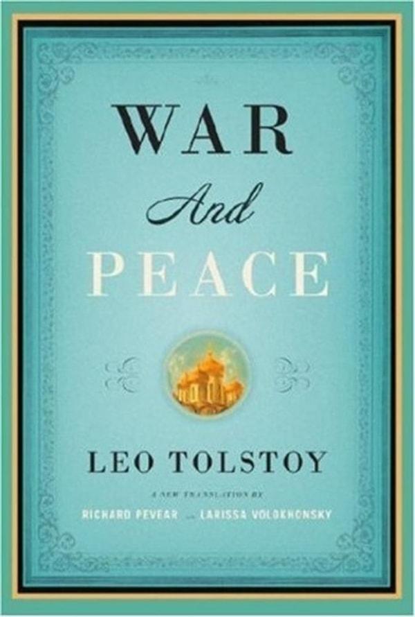 6. Savaş ve Barış - Lev Tolstoy
