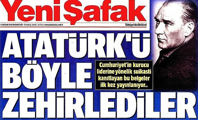 3. Yeni Şafak Bugünkü Manşetiyle Sosyal Medyanın Diline Düştü...