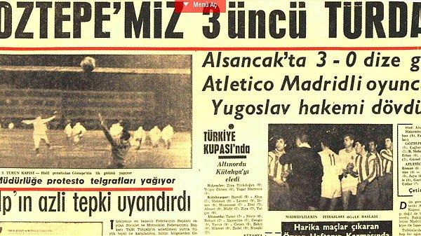 2. Türkiye'de Avrupa kupalarında ilk yarı finale ulaşmış takımın Göztepe olduğunu bilmek