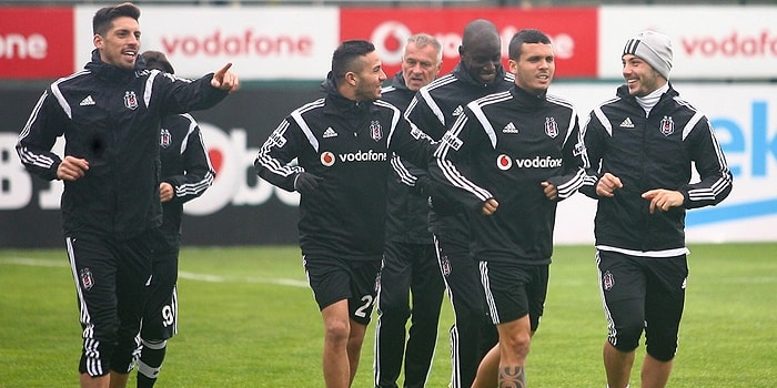 Beşiktaş 4 Eksikle Çalıştı