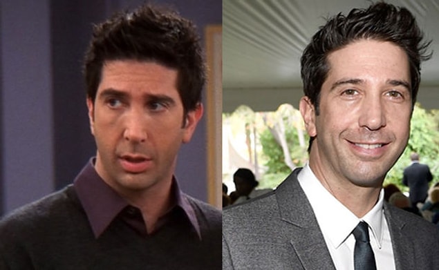 4. Ross Geller rolündeki David Schwimmer