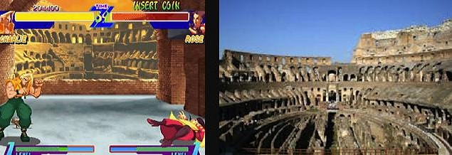 6. Street Fighter Alpha ve Roma'daki Kolezyum