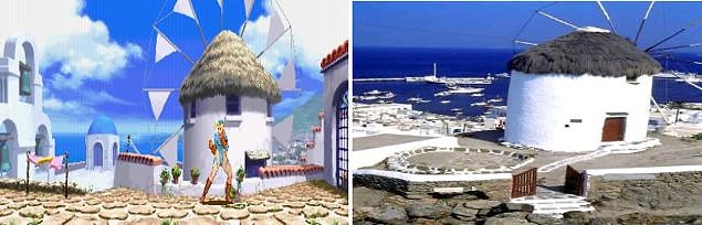 11. Street Fighter Alpha 3 ve Yunanistan'daki Mikonos