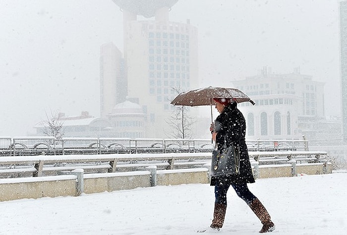 Meteorolojiden 'Kar Yağışı' Uyarısı