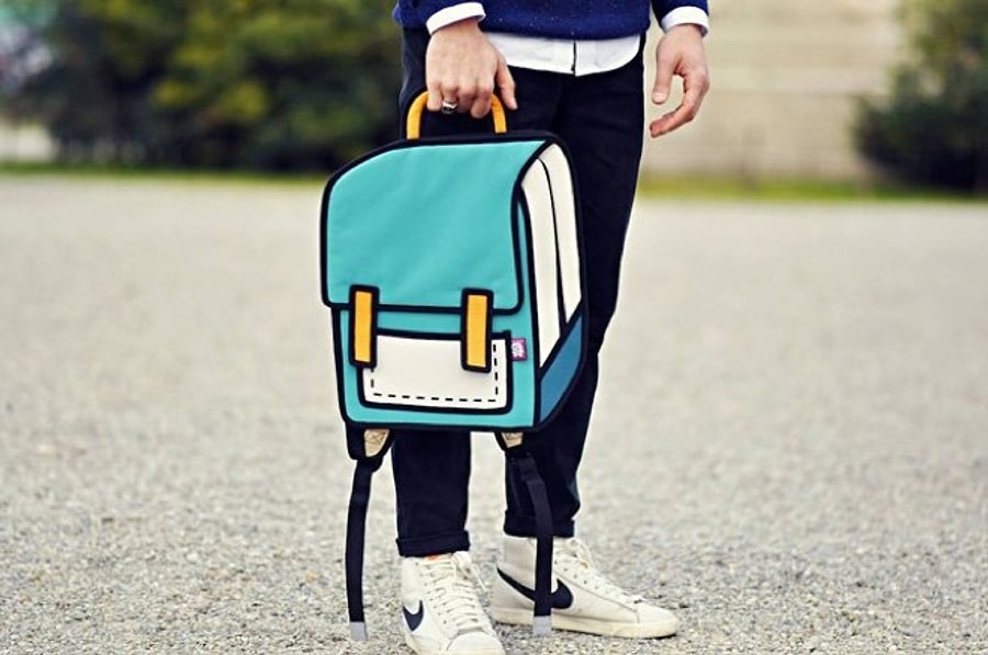 Сумка с ручкой разного цвета. Reusable bag. That bag goes. O bag classic. That bag goes.