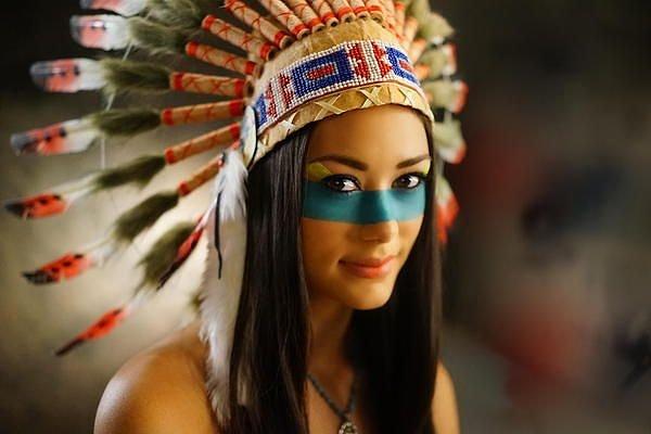 Kızılderililer: Sembolik Makyaj
