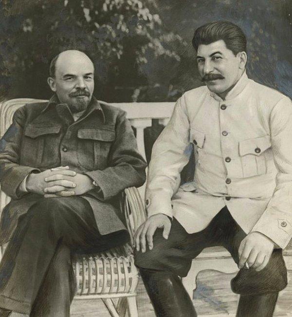 12. Lenin ve Stalin, 1922