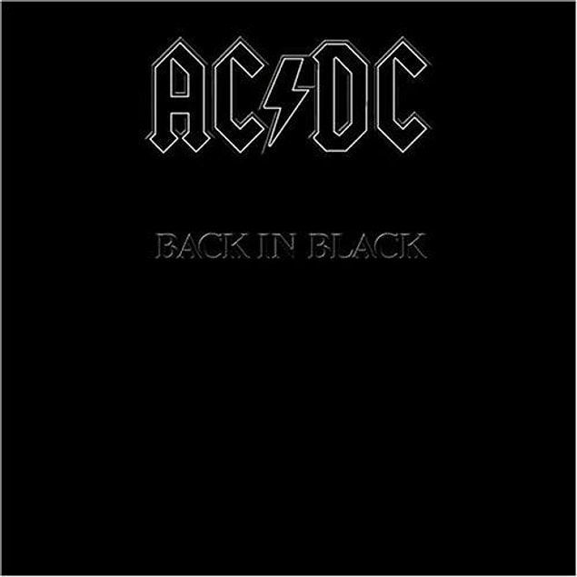 6. AC/DC - BACK IN BLACK // 22 MİLYON