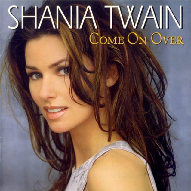 8. SHANIA TWAIN - COME ON OVER // 20 MİLYON