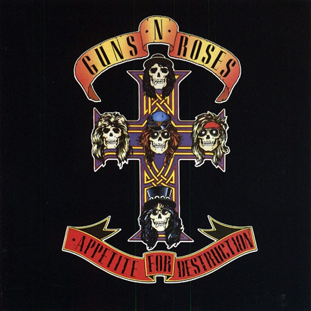 11. GUNS N’ ROSES - APPETITE FOR DESTRUCTION // 18 MİLYON