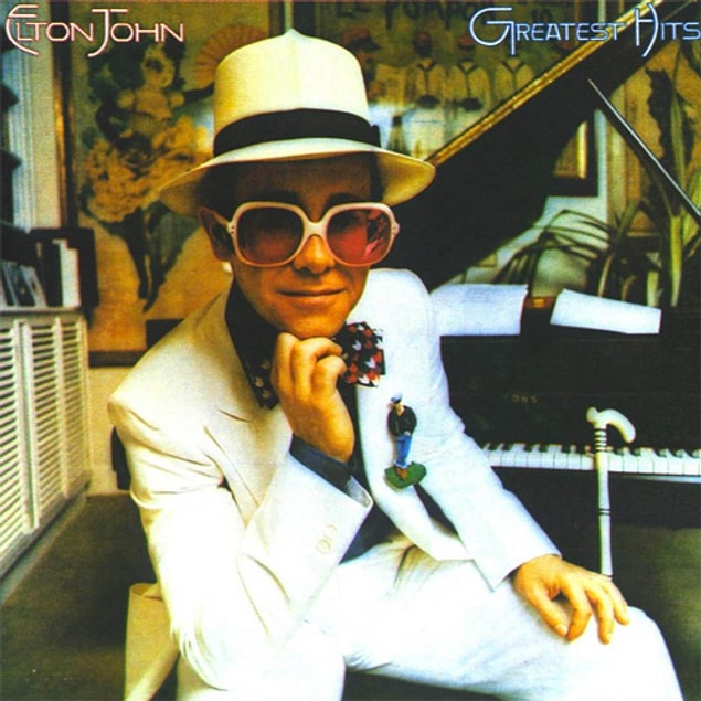 20. ELTON JOHN - GREATEST HITS // 16 MİLYON