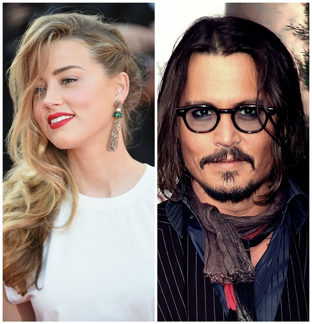 4- Amber Heard ve Jonny Deep