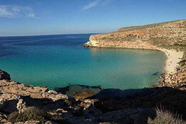 4. Tavşan Plajı, Lampedusa/İtalya