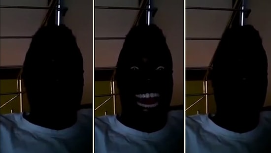 Siyahi Adamın Karanlıktaki Kamuflaj Özelliği ve Can Sıkıcı Gülüşü