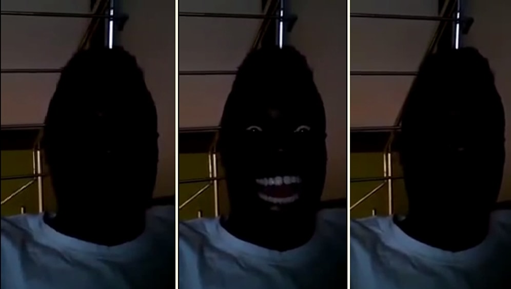 Siyahi Adamın Karanlıktaki Kamuflaj Özelliği ve Can Sıkıcı Gülüşü