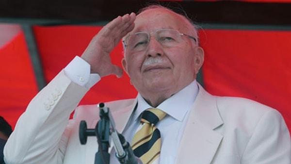 Eski Başbakan ve SP Genel Başkanı Merhum Necmettin Erbakan - Fenerbahçe
