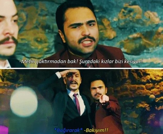6. Metin çaktırmadan bak!