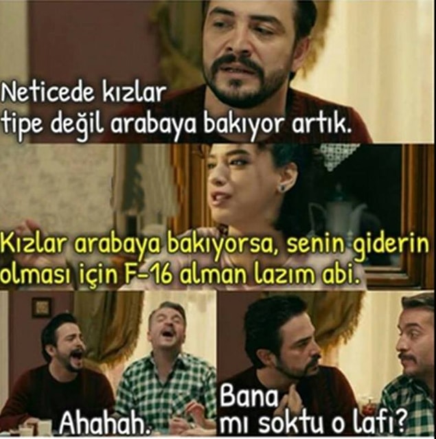 31. Bana mı soktu o lafı?