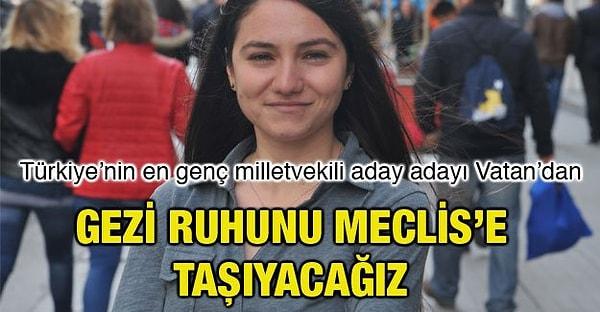 Türkiye'nin En Genç Milletvekili Adayı: Elif İLHAMOĞLU
