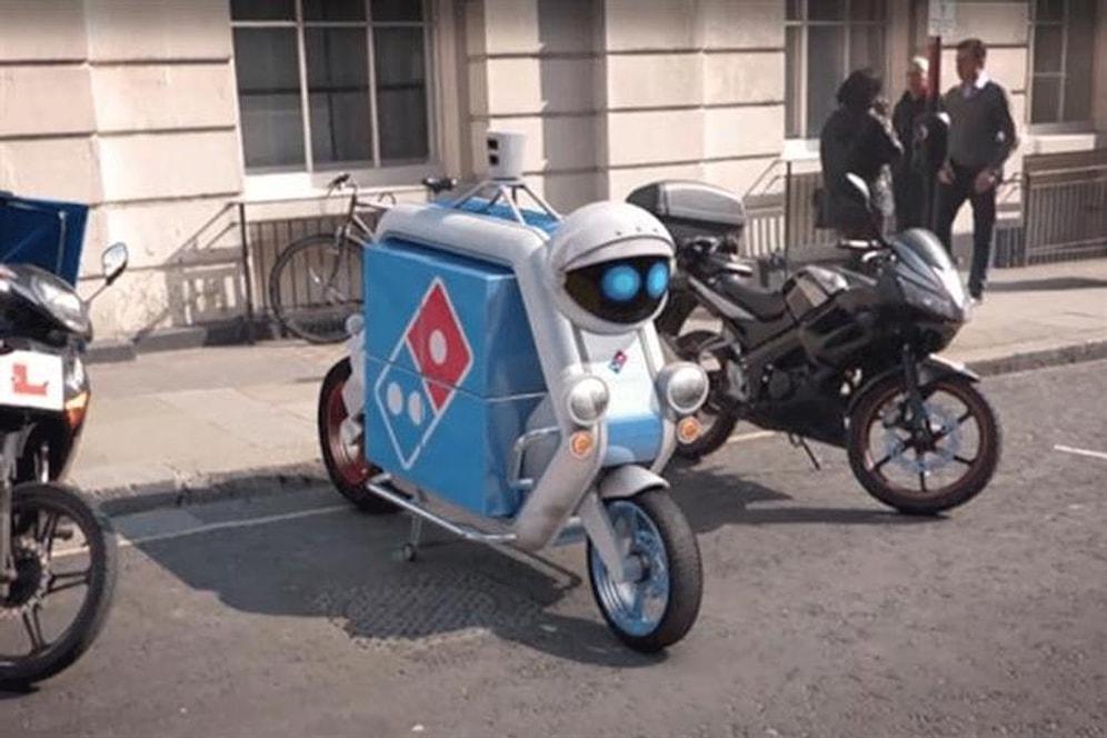 Pizzalar Sürücüsüz Araçlarla Teslim Edilecek