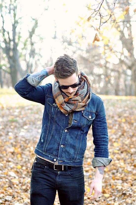 Sağı Solu Belirsiz Nisan Ayında Giyilebilecek 42 Kot Ceketli Kombin