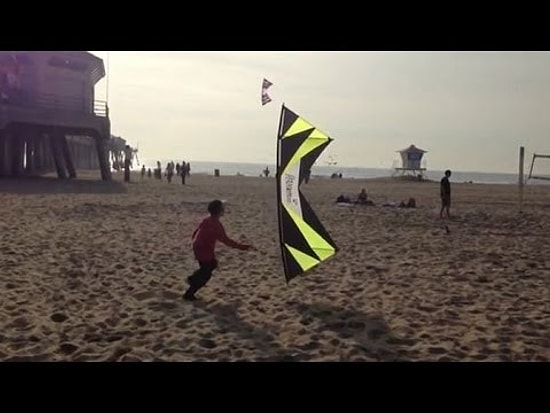 Uçurtma Kullanmada Level Atlayan Adam