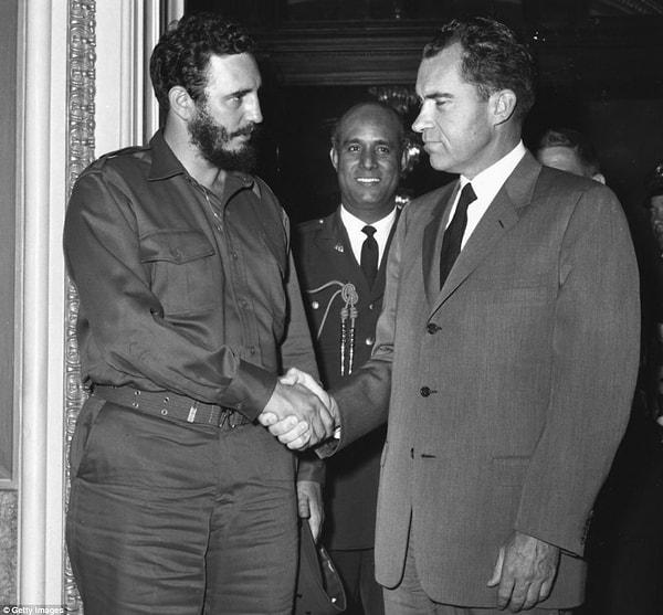 1. Fidel Castro - Richard Nixon, Washington 1959