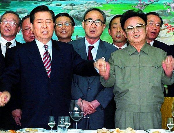 5. Güney Kore Lideri Kim Dae-jung - Kuzey Kore Lideri Kim Jong-il, 15 Haziran 2000