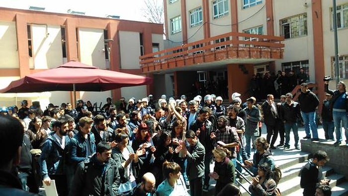 Ankara Üniversitesi'nde Eğitime Ara Verildi