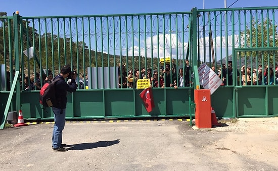 Akkuyu Nükleer Santrali’nde İlk Temele Protesto