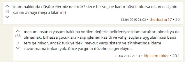 6. Toker idam hakkında ne düşünüyor?