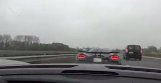 Otoyolda Müthiş Kapışma