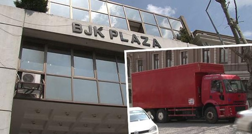 Beşiktaş'a Haciz Baskını