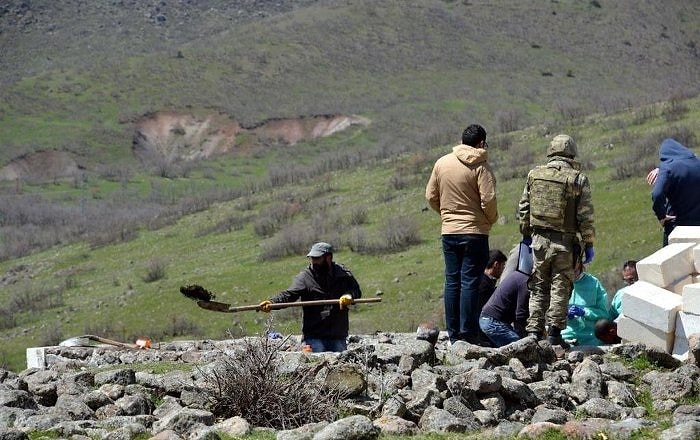 Tunceli'deki Kazılarda 13 İnsana Ait Kafatası Bulundu