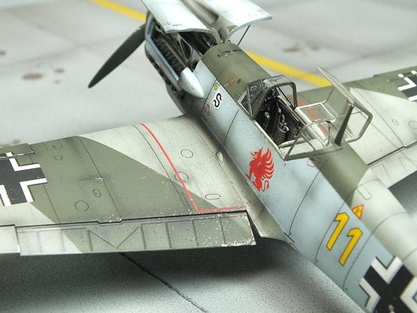1/48 ölçek Bf-109 Messerschmitt