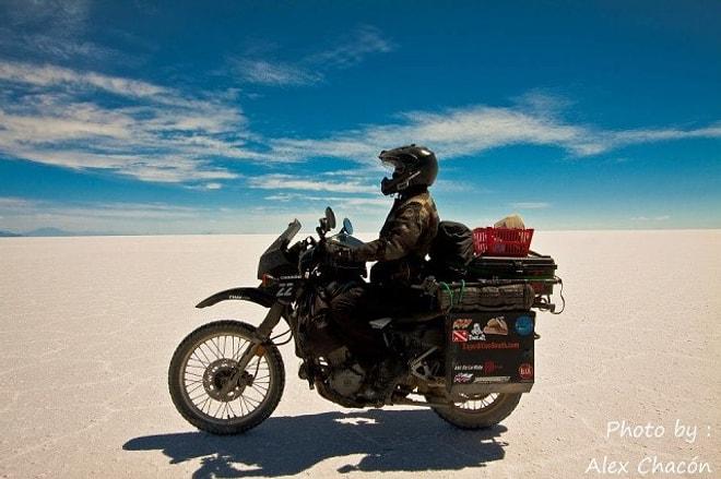 Motosikleti ile 500 Günde Arjantin'den Alaska'ya Yolculuk Yapan Adam!