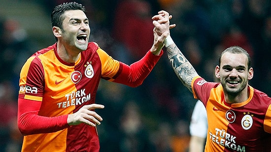 Sneijder ve Burak Yılmaz, Trabzon'da Sahada