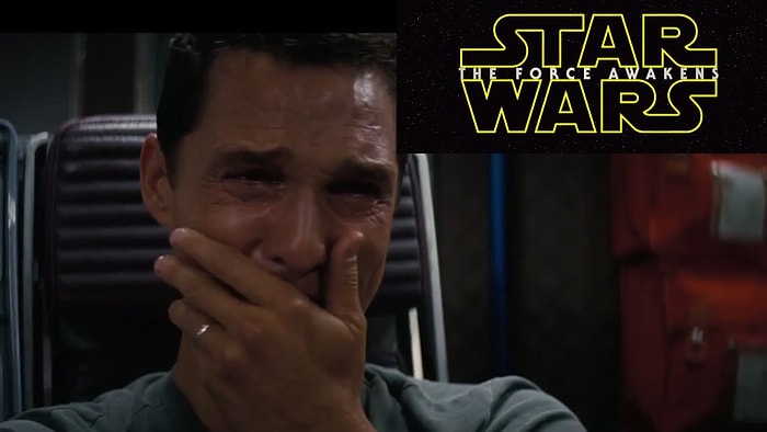 Interstellar'ın Cooper'ı Star Wars Fragmanını İzlerse