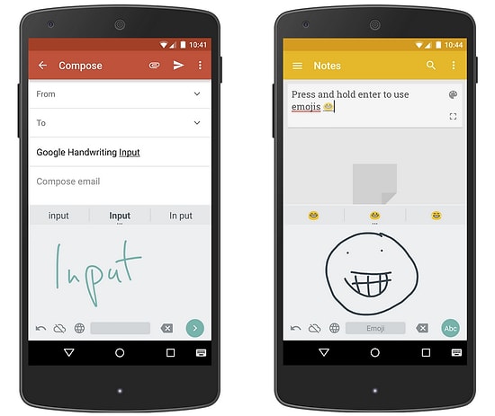 Google'dan Yeni Uygulama: Handwriting Input