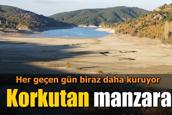 30. İstisnasız her yaz aşırı sıcaklar yüzünden kuruyan göllerin haber yapılması