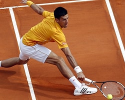 Djokovic'i Toprakta Nadal da Durduramadı