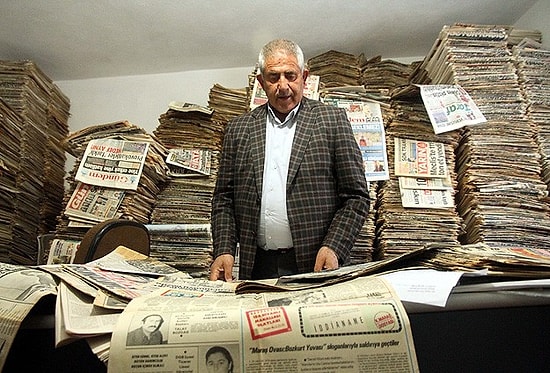 Devlet Arşivini Aratmayan Yarım Asırlık Gazete Arşivi