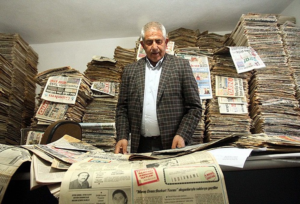 Devlet Arşivini Aratmayan Yarım Asırlık Gazete Arşivi